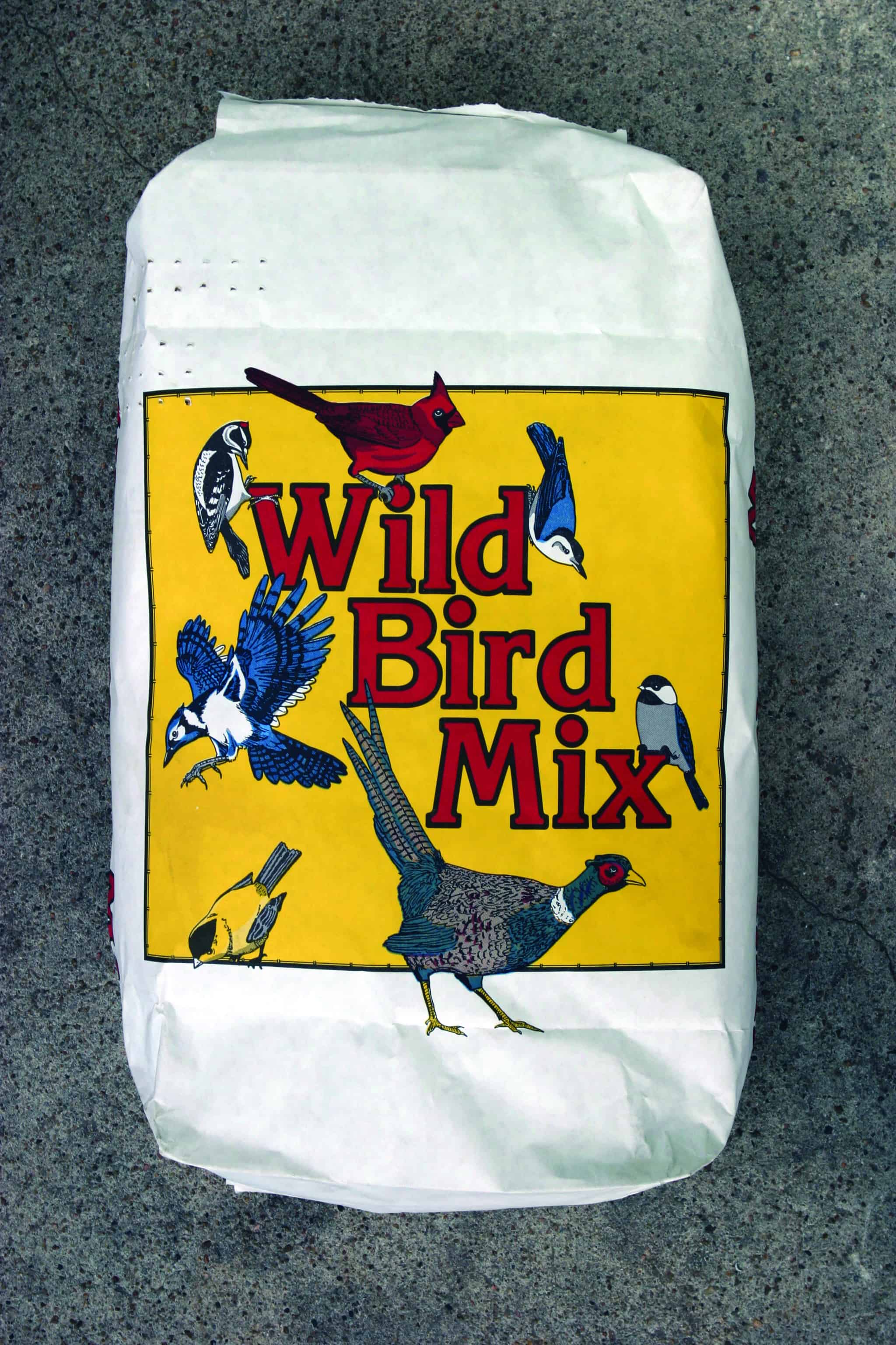 Bag of bird seed