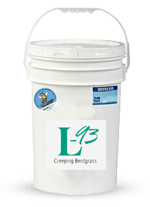 Tub of grass seed