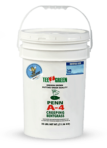 Tub of grass seed